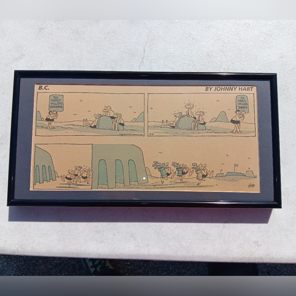 B.C Johnny Hart Comic Strip